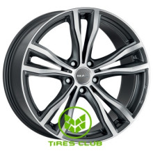 Mak X-Mode 9x19 5x120 ET37 DIA74,1 (gun metal mirror face)