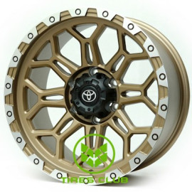 Replica (FF-X15) 9x18 6x139,7 ET0 DIA110,1 (bronze lip)