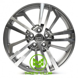 Replica Audi (A1244) 8,5x18 5x112 ET35 DIA66,6 (gun metal machined face)