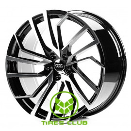 Replica Audi (A19816) 8,5x19 5x112 ET32 DIA66,6 (gloss black machined face)
