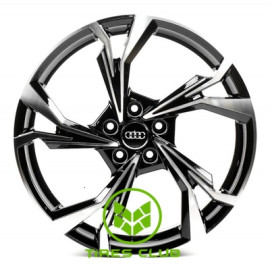 Replica Audi (A5534) 8x19 5x112 ET44 DIA66,6 (gloss black machined face)