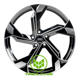 Replica Audi (A633) 9x20 5x112 ET35 DIA66,6 (gloss black machined face)