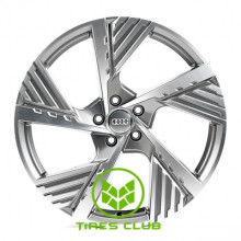 Replica Audi (A639) 9,5x22 5x112 ET36 DIA66,6 (gloss grey machined face)
