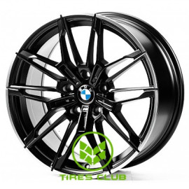 Replica BMW (B18492) 8x18 5x120 ET34 DIA72,6 (satin black lip polished)