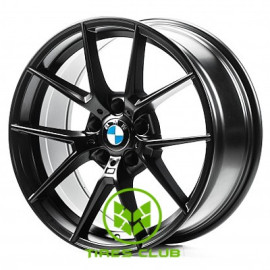 Replica BMW (B18614) 8x18 5x120 ET20 DIA72,6 (satin black lip polished)