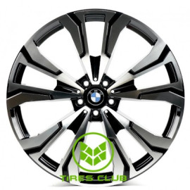 Replica BMW (B2901) 10,5x20 5x112 ET40 DIA66,6 (black machined face)