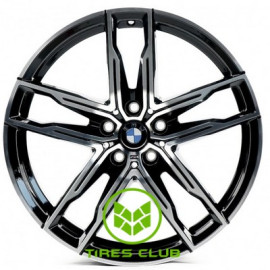Replica BMW (B3076) 9,5x19 5x112 ET35 DIA66,6 (gloss black machined face)