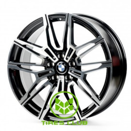 Replica BMW (B3079) 9,5x19 5x112 ET35 DIA66,6 (black machined face)