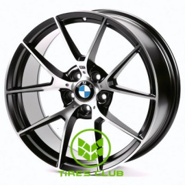 Replica BMW (B5342) 8,5x19 5x112 ET30 DIA66,6 (satin black machined face)