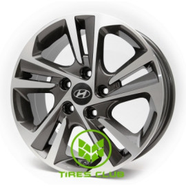 Replica Hyundai (RB41) 7x17 5x114,3 ET52 DIA67,1 (dark gun metal machined face)