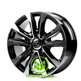 Replica Lexus (LX869) 8,5x21 5x150 ET54 DIA110,1 (black machined face)