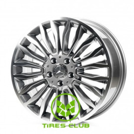 Replica Mercedes (MR1490) 7,5x18 5x112 ET52 DIA66,6 (gloss grey machined face)