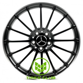 Replica Mercedes (MR365) 8x19 5x112 ET32,5 DIA66,6 (satin black lip polished)