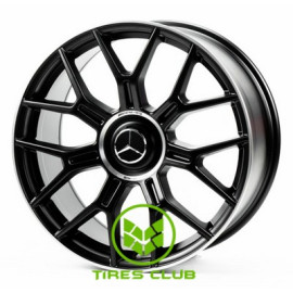 Replica Mercedes (MR606) 8,5x20 5x112 ET35 DIA66,6 (satin black machined lip)
