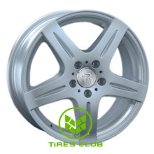 Replica Mercedes (MR82) 10x22 5x130 ET36,1 DIA84,1 (matt black machined face)