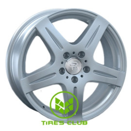 Replica Mercedes (MR82) 10x22 5x130 ET36,1 DIA84,1 (matt black machined face)