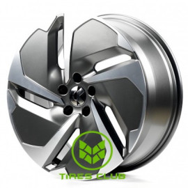 Replica Nio (NIO113) 8,5x20 5x120 ET43 DIA62,5 (matt gun metal machined)