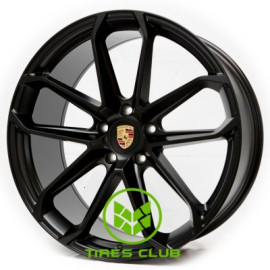 Replica Porsche (R878) 10x22 5x130 ET45 DIA71,6 (satin black)