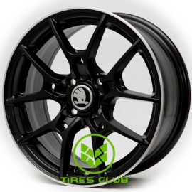 Replica Skoda (FF-510) 7x16 5x112 ET38 DIA66,6 (matt black)
