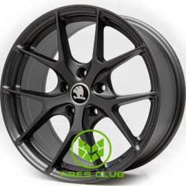 Replica Skoda (R331) 8x17 5x100 ET30 DIA73,1 (matt graphite)