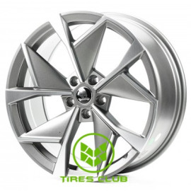 Replica Skoda (SK19836) 8x19 5x112 ET43 DIA57,1 (satin grey machined face)