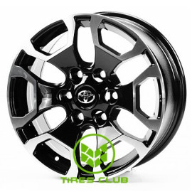 Replica Toyota (TY963) 7,5x17 6x139,7 ET25 DIA106,1 (black machined face)