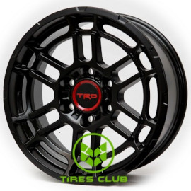 Replica Toyota TRD (2423) 9x20 6x139,7 ET20 DIA106,1 (satin black)