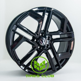 Replica Volkswagen (GT-3S1243) 8,5x20 5x112 ET38 DIA57,1 (black)