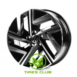 Replica Volkswagen (VV3308) 7x17 5x112 ET46 DIA57,1 (black machined face)