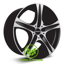 Ronal R55 9,5x20 5x120 ET50 DIA72,6 (matt black front diamond cut)