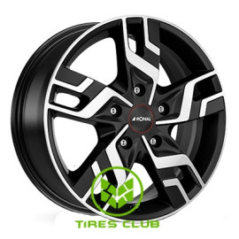 Ronal R64 6,5x16 5x130 ET66 DIA89,1 (jet black)