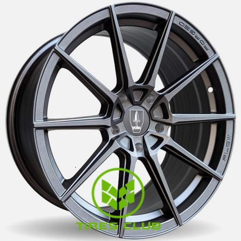 Voin Flash 8,5x18 5x112 ET43 DIA57,1 (matt gun metal)