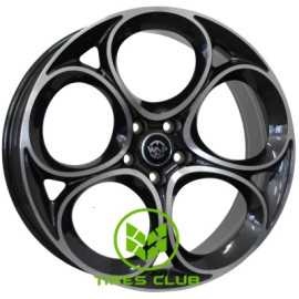 WSP Italy Alfa Romeo (W262) Sankt Moritz 8,5x20 5x110 ET31 DIA65,1 (gloss black polished)