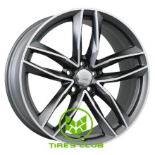 WSP Italy Audi (W570) Penelope 9x20 5x112 ET37 DIA66,6 (matt gun metal polished)