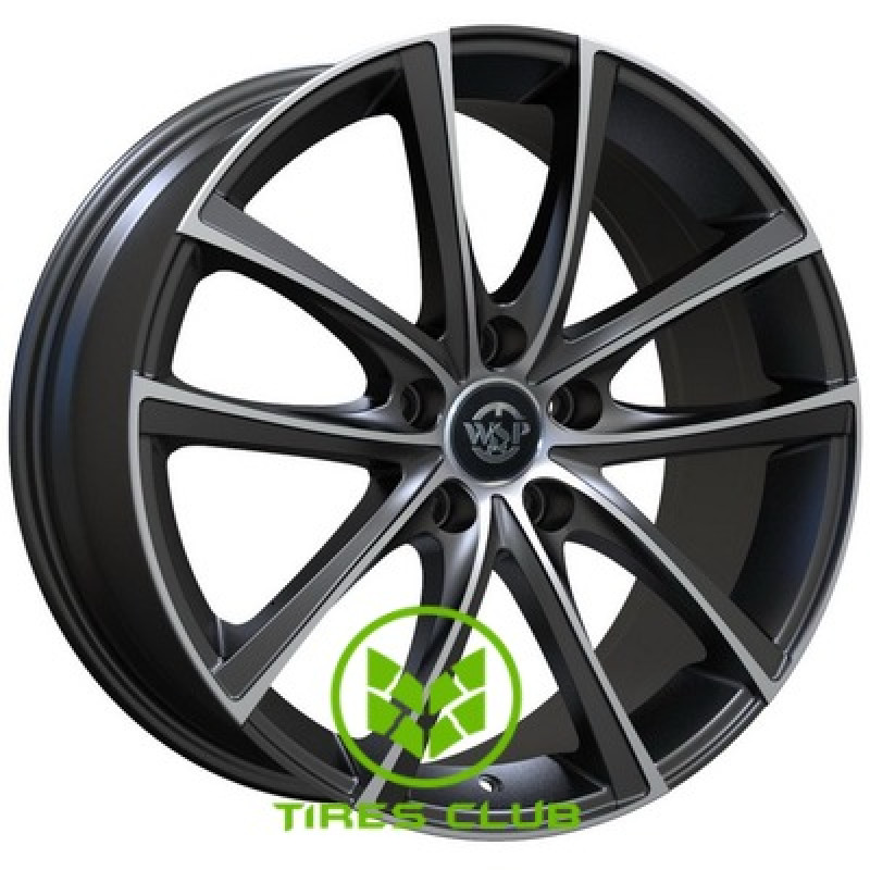 WSP Italy Hyundai (WD001) Praslin 7x17 5x114,3 ET50 DIA67,1 (gloss black polished)