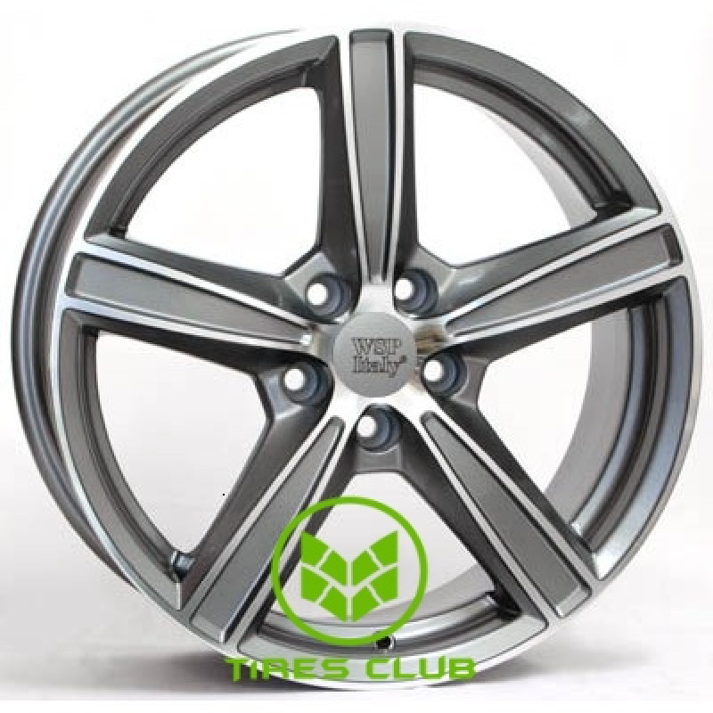 WSP Italy Volvo (W1254) Lima 8x19 5x108 ET49 DIA67,1 (anthracite polished)