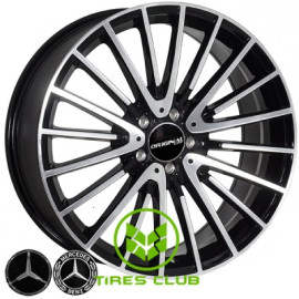 ZF 337 8,5x18 5x112 ET35 DIA66,6 (BMF) ZF 337 8,5x18 5x112 ET35 DIA66,6 (BMF)