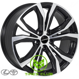 ZF FE193 7x17 5x114,3 ET35 DIA67,1 (black machined face)