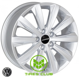 ZF TL0082NW 6,5x16 5x100 ET42 DIA57,1 (silver) ZF TL0082NW 6,5x16 5x100 ET42 DIA57,1 (silver)