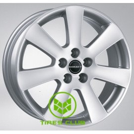 Borbet CA 6,5x15 4x108 ET35 DIA72,6 (crystal silver)