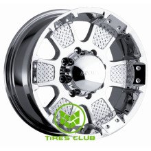 MKW (Mi-tech) MK-41 8x17 6x139,7 ET12 DIA106,1 (chrome)