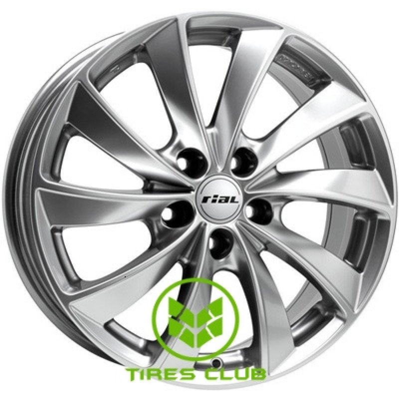Rial Lugano 8,5x19 5x112 ET32 DIA70,1 (racing black front polished)