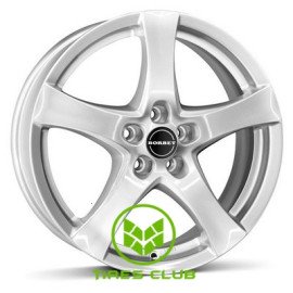 Borbet F 7x17 5x114,3 ET40 DIA72,5 (brilliant silver)