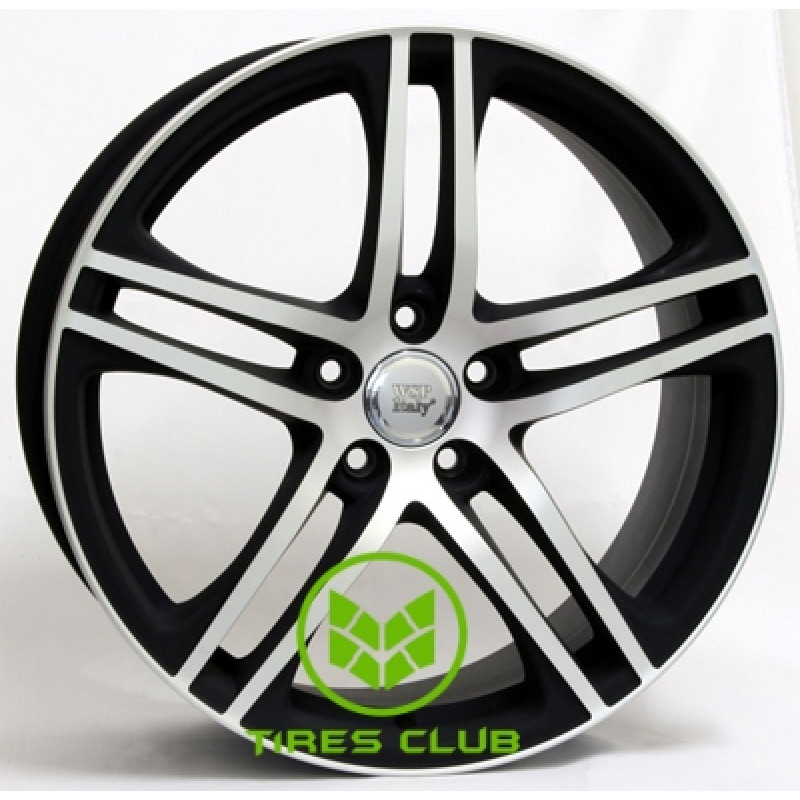 WSP Italy Audi (W556) Paul 8,5x19 5x112 ET45 DIA57,1 (dull black polished)