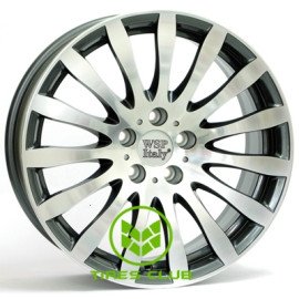 WSP Italy BMW (W663) Glazgo 8x18 5x120 ET15 DIA74,1 (anthracite polished)