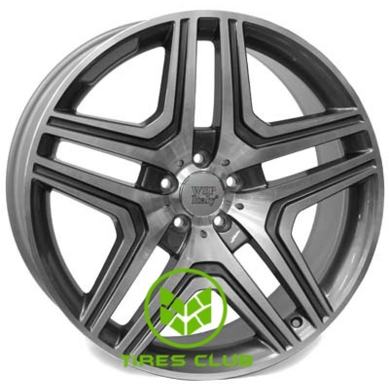 WSP Italy Mercedes (W766) AMG Nero 10x20 5x112 ET46 DIA66,6 (dull black)