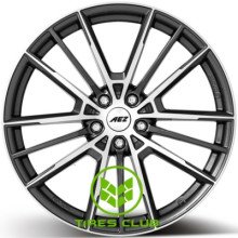 Aez Kaiman 8x18 5x112 ET46 DIA70,1 (gun metal polished)