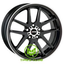 Autec Contest 8,5x18 5x112 ET25 DIA70,1 (black polished)