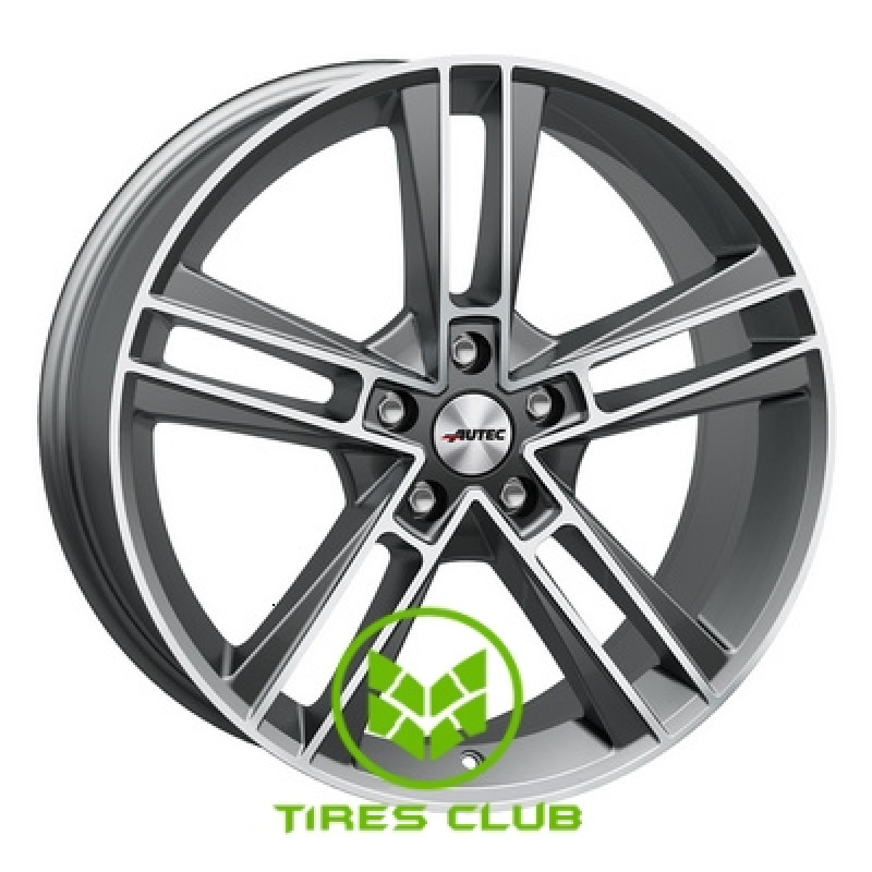 Autec Rias 8,5x19 5x112 ET30 DIA70,1 (matt titan silver polished)