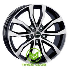 Autec Uteca 8x18 5x108 ET45 DIA70,1 (black polished)